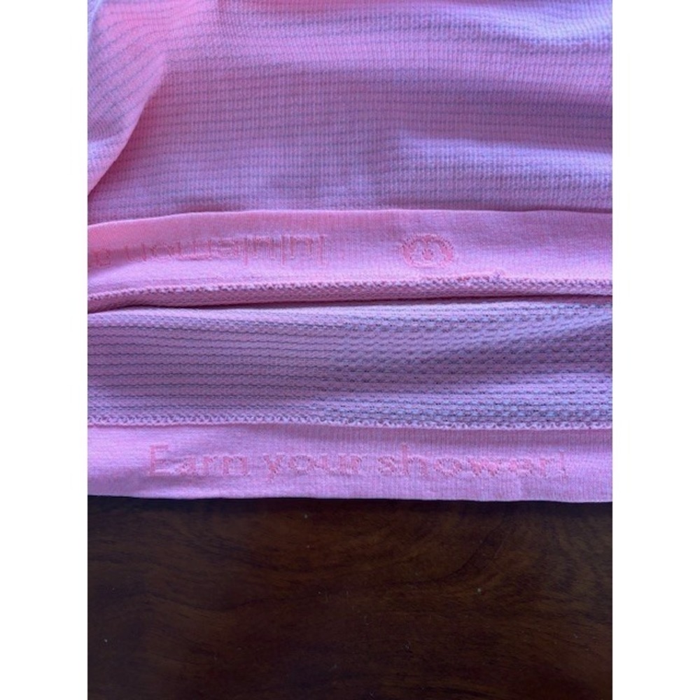 Lululemon Swiftly Tech Racerback Tank Top Neon Pink Coral Size 8 - Picture 12 of 15
